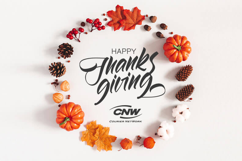 Courier NetWork Gives Thanks